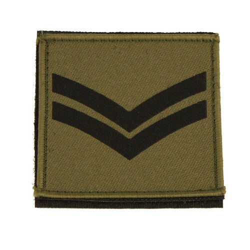 70x70mm Velcro Rank Patches for MTP UBACS