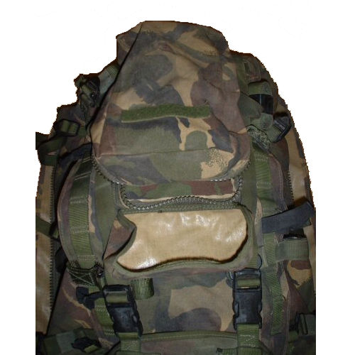 Genuine British Military MTP Camo PLCE Bergen Large Side Pocket - Used Issue