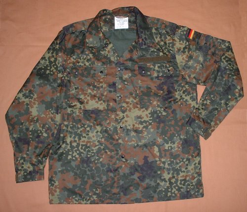 German Flecktarn Issue Field Shirt