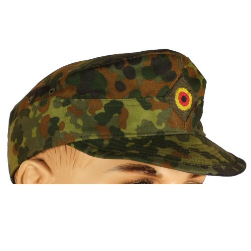 Accessoires Hoeden & petten Helmen Militaire helmen German Flecktarn Camo Field Cap Hat mEDIUM SZ 57 
