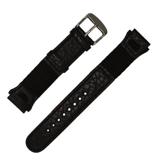 H3 18mm Nylon and Leather Watch Strap