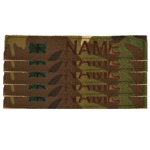 Multicam Velcro Name Tape Set Subdued UK