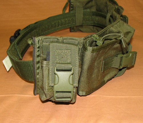 Bulle Tan MOLLE Webbing Tactical Grab Belt Harness Sniper Belt Rig